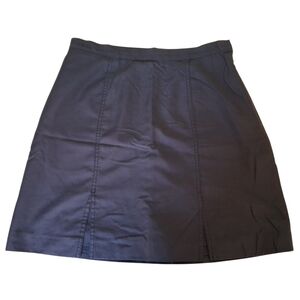 IZOD Black Classic Sport Golf Skort Skirt Lined Size 8 Lightweight Athletic